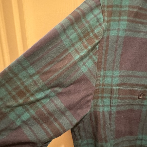 Mens Bonobos Blue and Green Plaid Slim Fit Button Down Shirt Size L - Picture 3 of 12